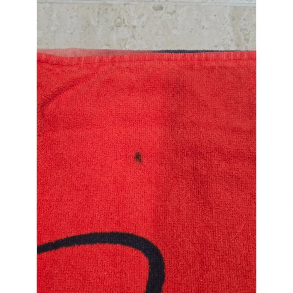 Vintage Elvis Presley Beach Towel Cotton Terry Cloth Signature 54x24 100% Cotton